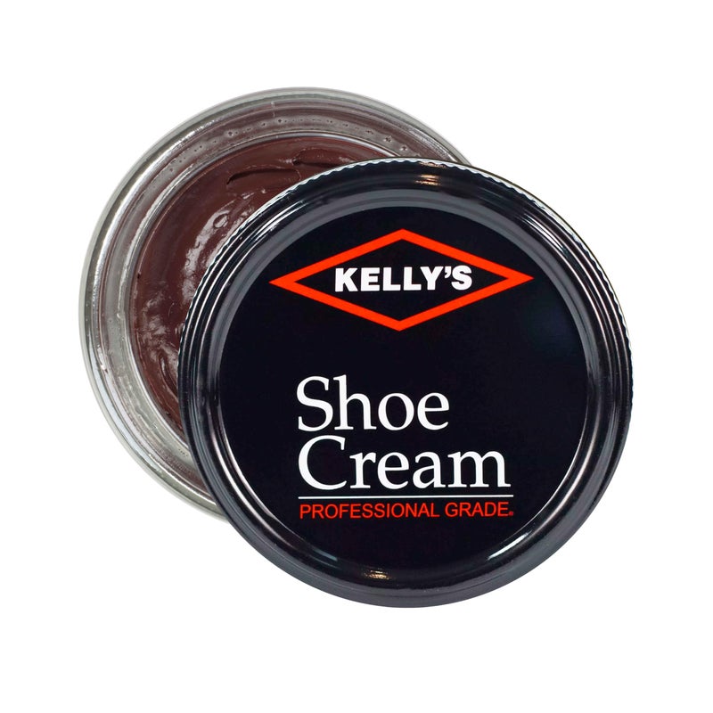 KELLYS Kelly's Red Mahogany Shoe Polish 1.5 oz - Professional Leather Shoe Cream - Image 2